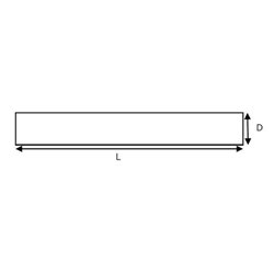 Pręt stali hartowanej typ 42CrMo4