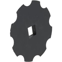 Nóż paszowozu, okrągły Ø 95x8 mm 16.5x16.5 Z8
