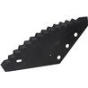 Nóż paszowozu 528x274x6 mm Ø 22 mm z węglikiem