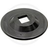 Tarcza sortująca wygięta 98 x 15 x 21 mm plastikowa