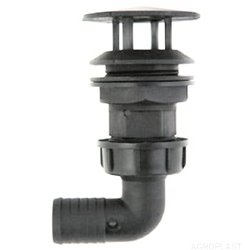 Kolano spustowe zbiornika fi 25mm
