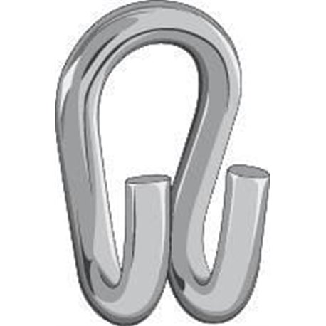 Hak-ucho 8,00 mm (8,00 mm łańcuchy)