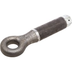 Ucho zaczepu obrotowe do wspawania, E414, Ø 45 mm L-370 mm 2050 kg 6T
