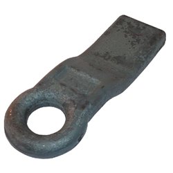 Ucho zaczepu, wygięte 16"