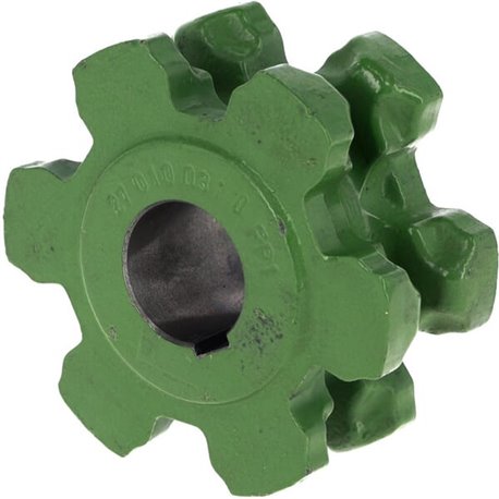 Koło zębate 10x31 Z-6 40 mm
