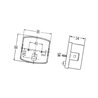 Lampa tylna Case, Deutz Fahr, Fendt, Fiat, John Deere prawa Hella