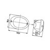 Światło tylne 12 V 2SD343130071 Hella 4082300184709