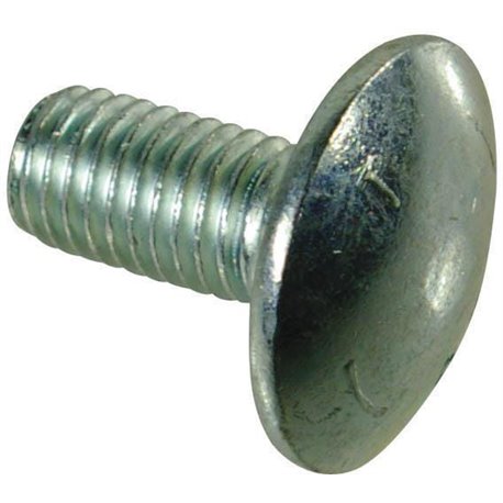 Śruba okrągła płaska M12x25