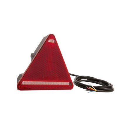 Lampa zespolona tylna LED, ze światłem przeciwmgielnym, 319, 12 V - 24 V, lewa