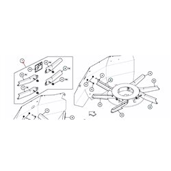 Zestaw lameli (skok) L330 A138361830 Kverneland 9138361830002
