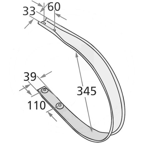 Osłona podbieracza Krone 345mm Combi Pack, Vario Pack