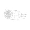 Lampa zespolona pozycyjna boczna 233z 12V-24V LED