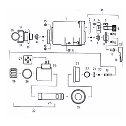 Zawór kpl. Rau