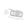 Lampa zespolona, tylna LED, 318kr, 12 V - 24 V