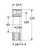 Element gumowy sprzęgła LF8 60SH