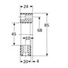 Element gumowy sprzęgła LF2 60SH