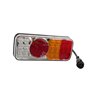 Lampa tylna zespolona LED 12/24V, prawa kierunek, pozycja, stop, odblask, cofania Bayonet 5