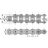 Łańcuch 10B-1, - 5/8"x3/8" - Gopart 10B1GPP005