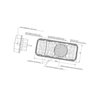 Lampa tylna zespolona, diodowa, lewa W66L 12/24V NR 312KR