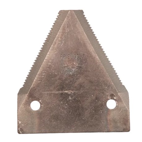 Nożyk kosy 2,7 mm, szer.76/51,5 dł.84mm -nit 6,5 dolnoryflowany drobny ząb