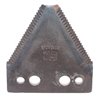 Nożyk kosy Herder 3,5mm, szer.76/51 dł.83mm -nit 6,5/MX