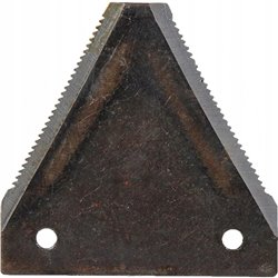Nożyk kosy 2,0mm, szer.71/51 dł.76mm -nit 5,0/ Fortschrit E-512