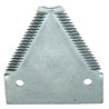 Nożyk kosy 2,7mm, szer.76/52,0 dł.82mm -nit 6,3/19 górnoryflowany gruby ząb zam. Granit-25szt