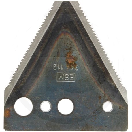 Nożyk kosy ESM 2,0mm, szer.76/51,5 dł.80mm -nit 5,5/ -25szt.