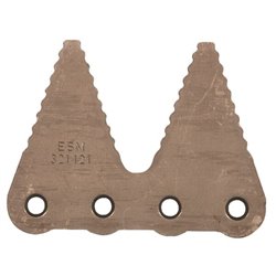 Nożyk kosy ESM 3,2mm, szer.48/25 dł,74mm -nit 6,4/  podwójny