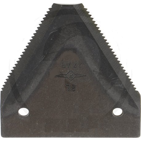 Nożyk kosy 2,0mm, szer.76/ dł.81mm -nit 5,5/ -25szt.