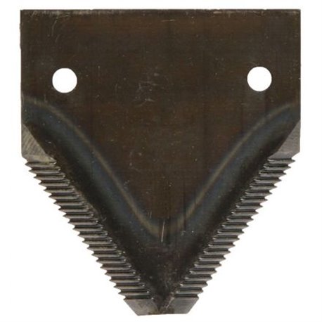 Nożyk kosy 2,7mm, szer.76/52,0 dł.82mm -nit 5,4/19 górnoryflowany gruby ząb
