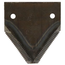 Nożyk kosy 2,7mm, szer.76/52,0 dł.82mm -nit 5,4/19 górnoryflowany gruby ząb-25szt.
