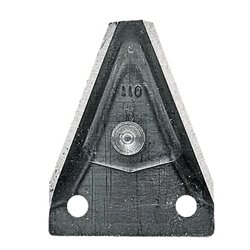 Nożyk kosy ESM 2,5mm, szer.58/38 dł.76mm -nit 6,4/11