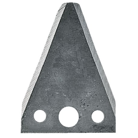 Nożyk kosy 2,0mm, szer.50/30 dł.75mm -nit 6,0/