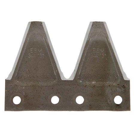 Nożyk kosy 2,5mm, szer.51/31 dł.75mm -nit 6,3/