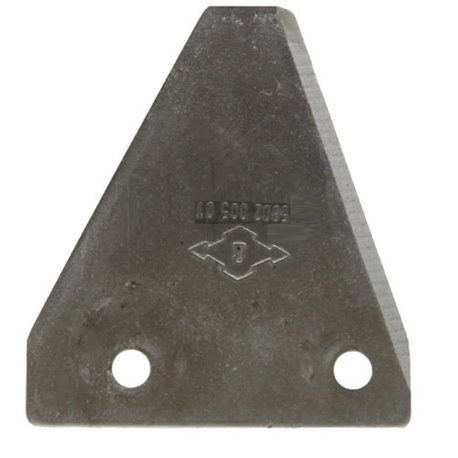 Nożyk kosy ESM 2,7mm, szer.66/38 dł.74mm -nit.6,3/10 -10szt.
