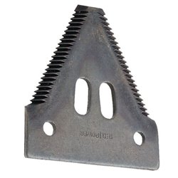 Nożyk kosy 2,7mm, szer.76/51,5 dł.81mm -nit 6,5/15-25szt. górnoryflowany droby ząb 