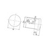 Tylna lampa 24 V LED Hella 2SD959010407