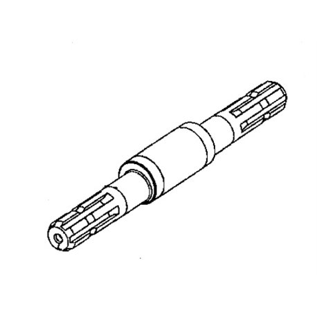 Wał pompy 364/464-12mm 540obr/min 2x1i3/8"Z6