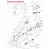 Uszczelka zaworu, 34,5 x 3,3 m 330024 Hardi 6200-330024