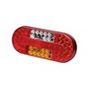 Lampa tylna zespolona LED L, 12/24V, kierunek, pozycja, stop, cofania, przeciwmgielne, odblask