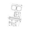 Lampa zespolona, tylna, 24 Vol L1201L24V Britax L1201L24V
