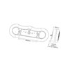 Lampa tylna, LED L14215L12V Britax L14215L12V