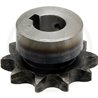 Koło łańcuchowe, z hartowanymi zębami i