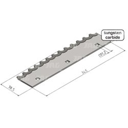 Komplet nakładek 4L+4P 