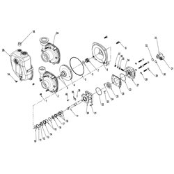 Hypro 0150-9070CM Obudowa pompy (2B)