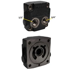 Hypro 0254-2500C2 Płyta końcowa silnika (zawiera łożysko igiełkowe) (35)
