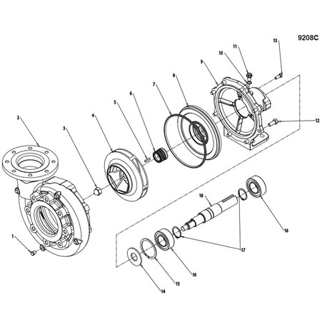 Hypro 3430-0671 Zestaw 14,15,16,17 (20)