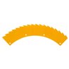 Nóż tnący 416x3,5mm duży bęben R620 prawy Kemper KR