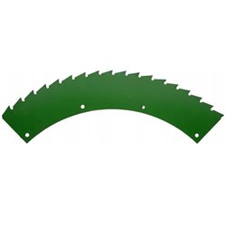 Nóż tnący 416x2,5mm duży bęben lewy Kemper